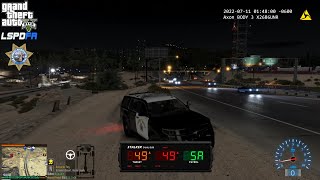 GTA V - LSPDFR 0.4.9🚔 - SAHP/CHP - Highway Patrol - Felony Evading | Vehicle Pursuits - 4K screenshot 4