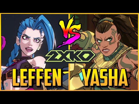 2XKO ▰ Leffen Vs Yasha 【High-Level Matches】