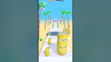 Satisfying Mobile Games - Juice Run All Levels Gameplay Android, IOS - walkthrough ,Level 1