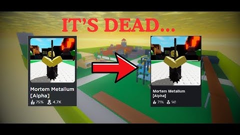 The DEATH of MORTEM METALLUM...