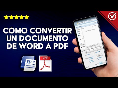 Cómo Pasar o Convertir un Documento de Word a PDF Gratis Sin Usar Programas en mi PC o Celular