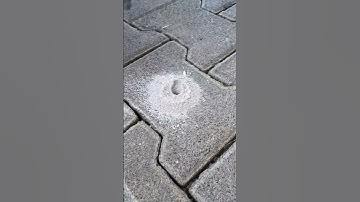 brick paving drilling process #shorts