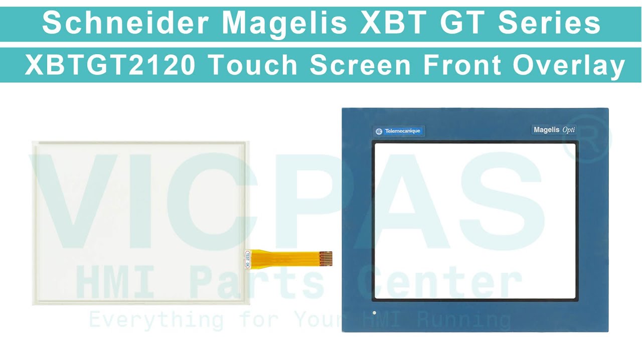 Touch Screen Con Pellicola Per Pannello Schneider XBTGT2120 E XBTGT2130