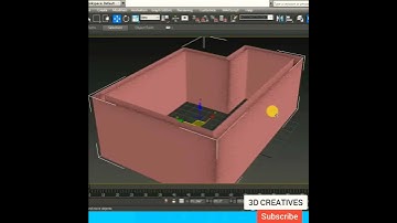 Fix 3Dsmax Extrude Hollow Problem #3dsmax #shorts
