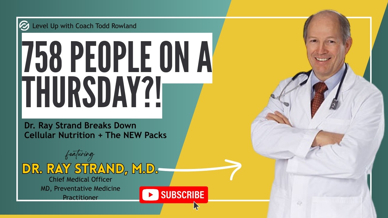 758 People on a Thursday?! 🔥 Dr. Ray Strand Breaks Down Cellular ...