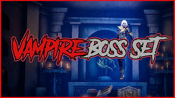 Vampire Boss Animation Set for Unreal Engine or Unity
