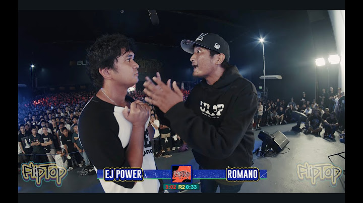FlipTop - EJ Power vs Romano @ Isabuhay 2024