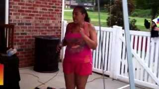 Waterside Greene Party--karaoke style