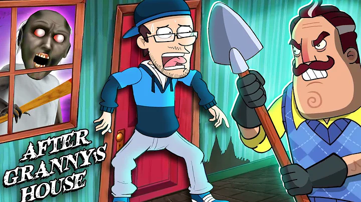 What Happened to FGTeeV after Granny's House? Inside Hello Neighbor's House! (Animation)