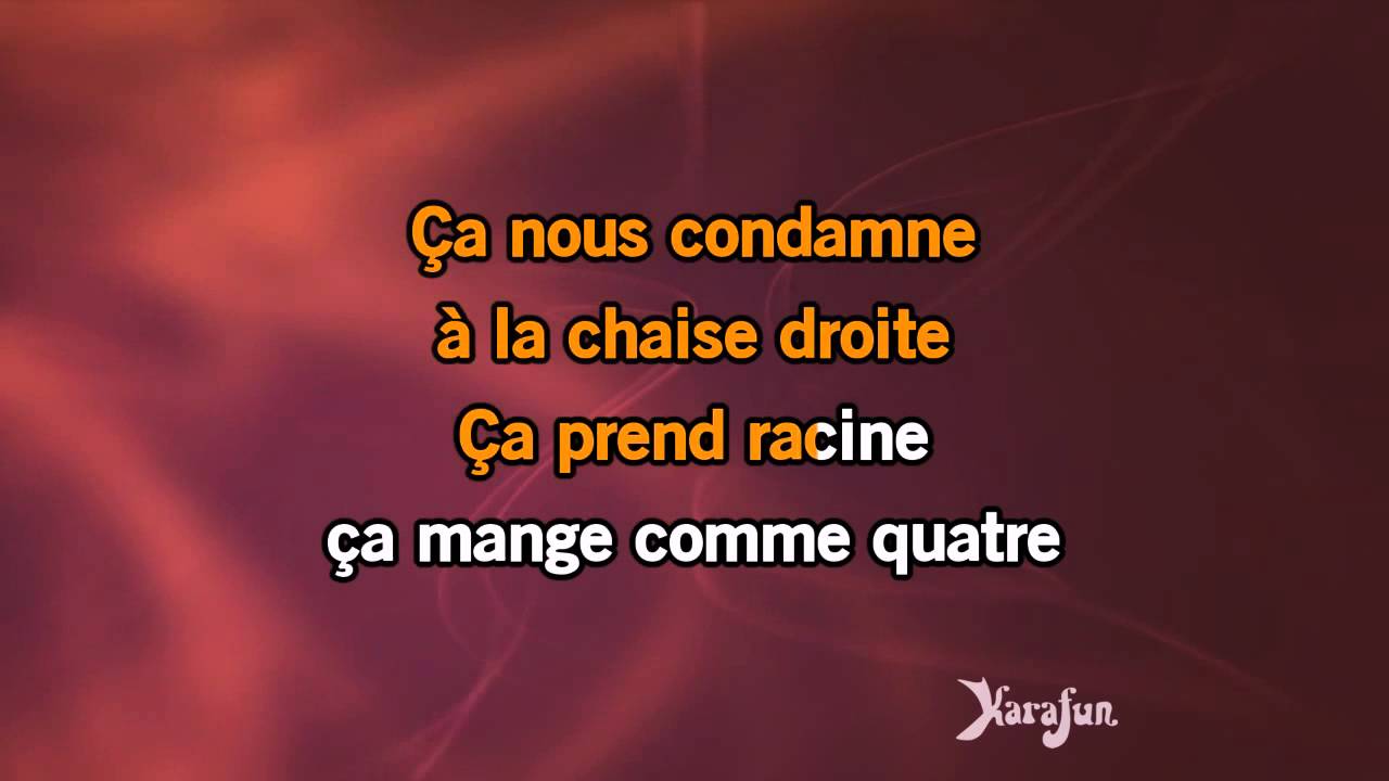 Karaoké La visite (Live) - Lynda Lemay *