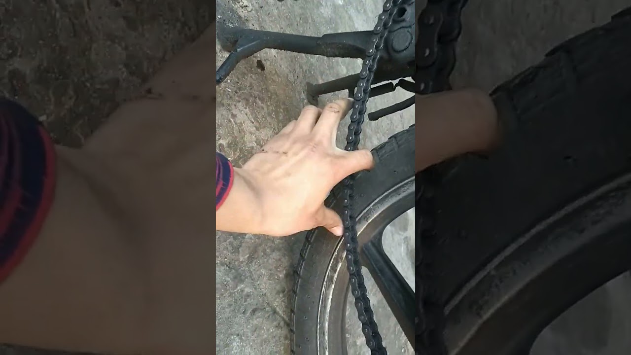 cadena muy estirada Zanella rx150/Suscríbete para ver más vídeos