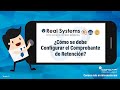 CONCAR CB - ¿Cómo se debe configurar el comprobante de retención? Preguntas Frecuentes