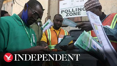 Live: Nigerian election officials hold news conference as voting continues in some areas