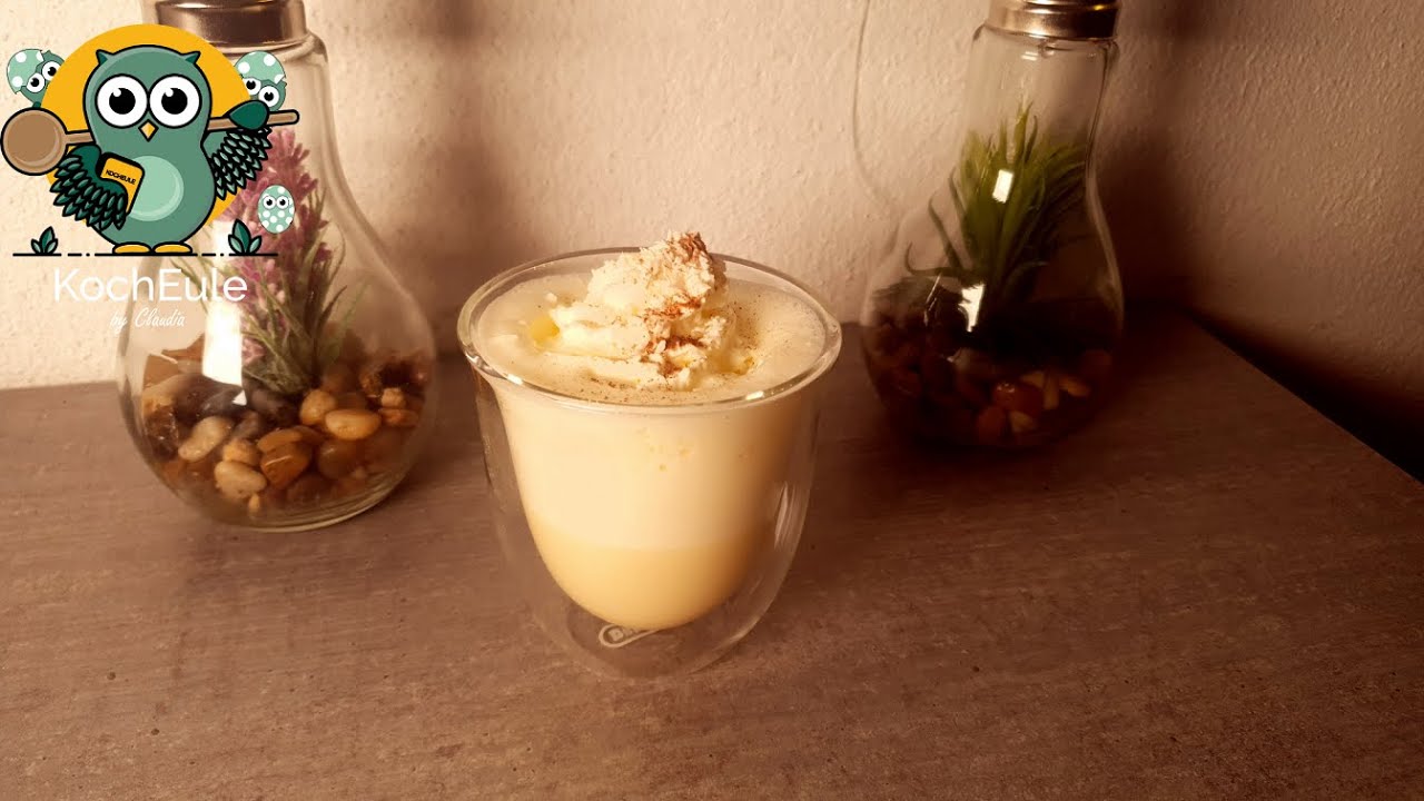 winterlicher Eierpunsch mit dem gewissen Etwas | Eggnog selber machen | warme Getränke
