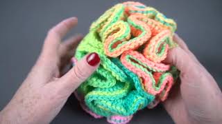 Extra Large Crochet Fidget Ball   - Free Crochet Pattern