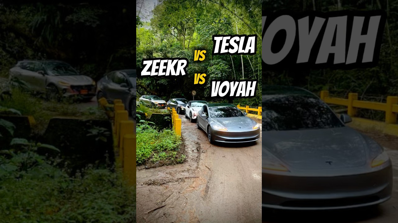 PRUEBA de autonomía Tesla, Zeekr y Voyah