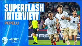 PEPELU ANALYSES THE DEFEAT AGAINST FC BARCELONA | VALENCIA CF
