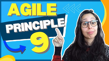 Agile Principle #9 - Technical excellence