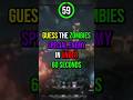 Guess This Zombies SPECIAL ENEMY in Under 60 Seconds (#8)