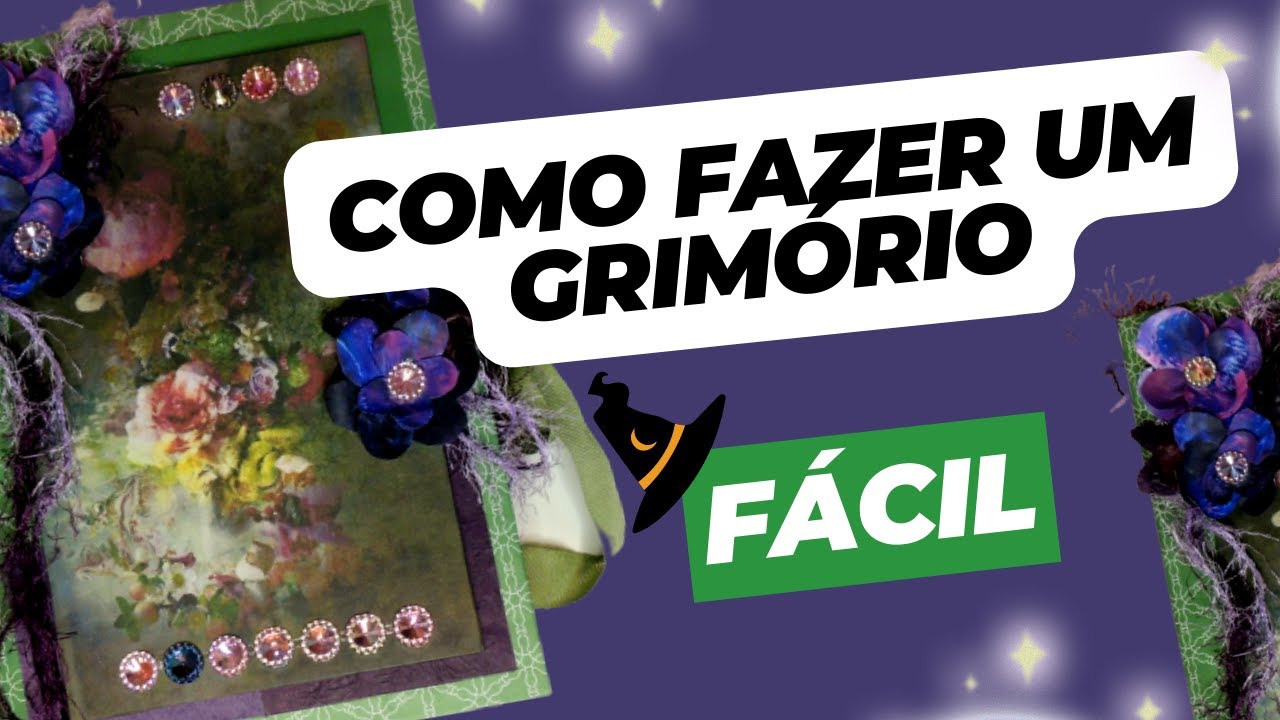Como Fazer Um Grimório Diy Fácil Em casa
