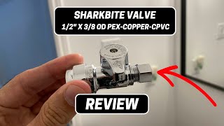 Sharkbite Valve Review For Pex-Pvc The Simple Do-It-Yourself Push To Connect Plumbing Fitting