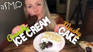 DESSERT: ICE CREAM & CAKE ?? ~ ASMR MUKBANG Relaxing Eating Sounds