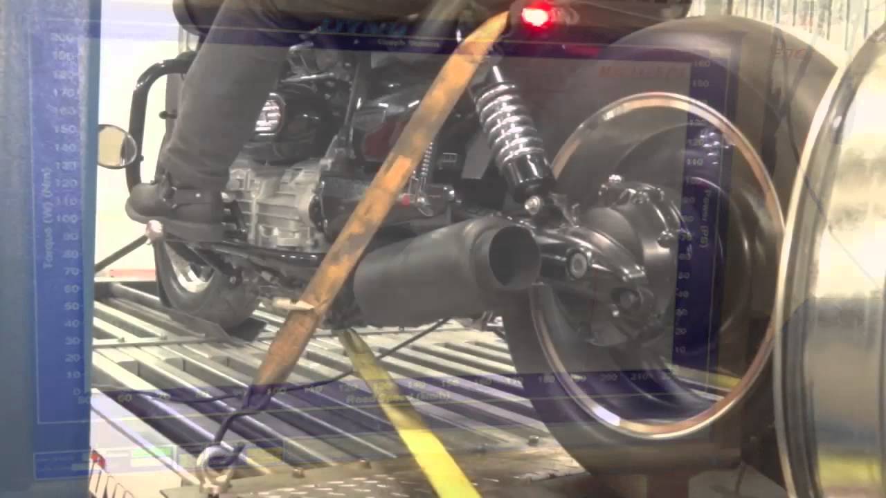Triumph Rocket III dyno