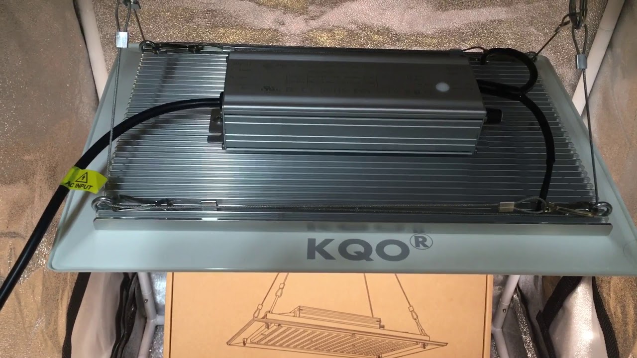KQO 120w LED Grow Light Review