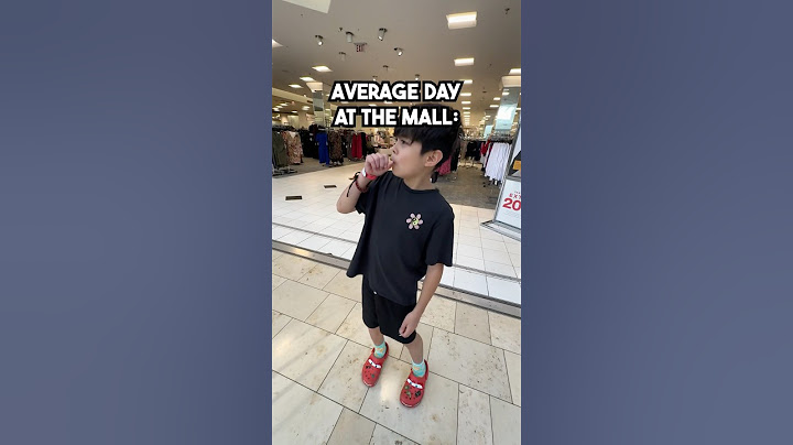 Average Mall Experience…