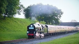 35006 P&O On A 14 Coach Train + 9F 92214 Trailing   GWSR 2016