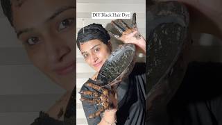DIY Black Hair Dye, Hair Color Naturally, Get rid of grey hair #blackhair #hair #longhair