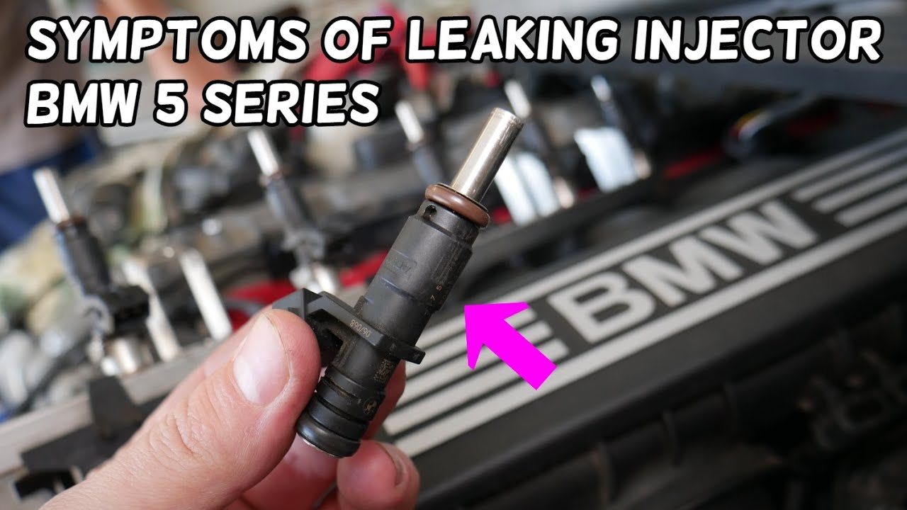WHAT ARE THE SYMPTOMS OF LEAKING FUEL INJECTOR ON BMW E60 E61 YouTube