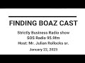 FINDING BOAZ Interview SOS Radio 95 9fm   January 22, 2023