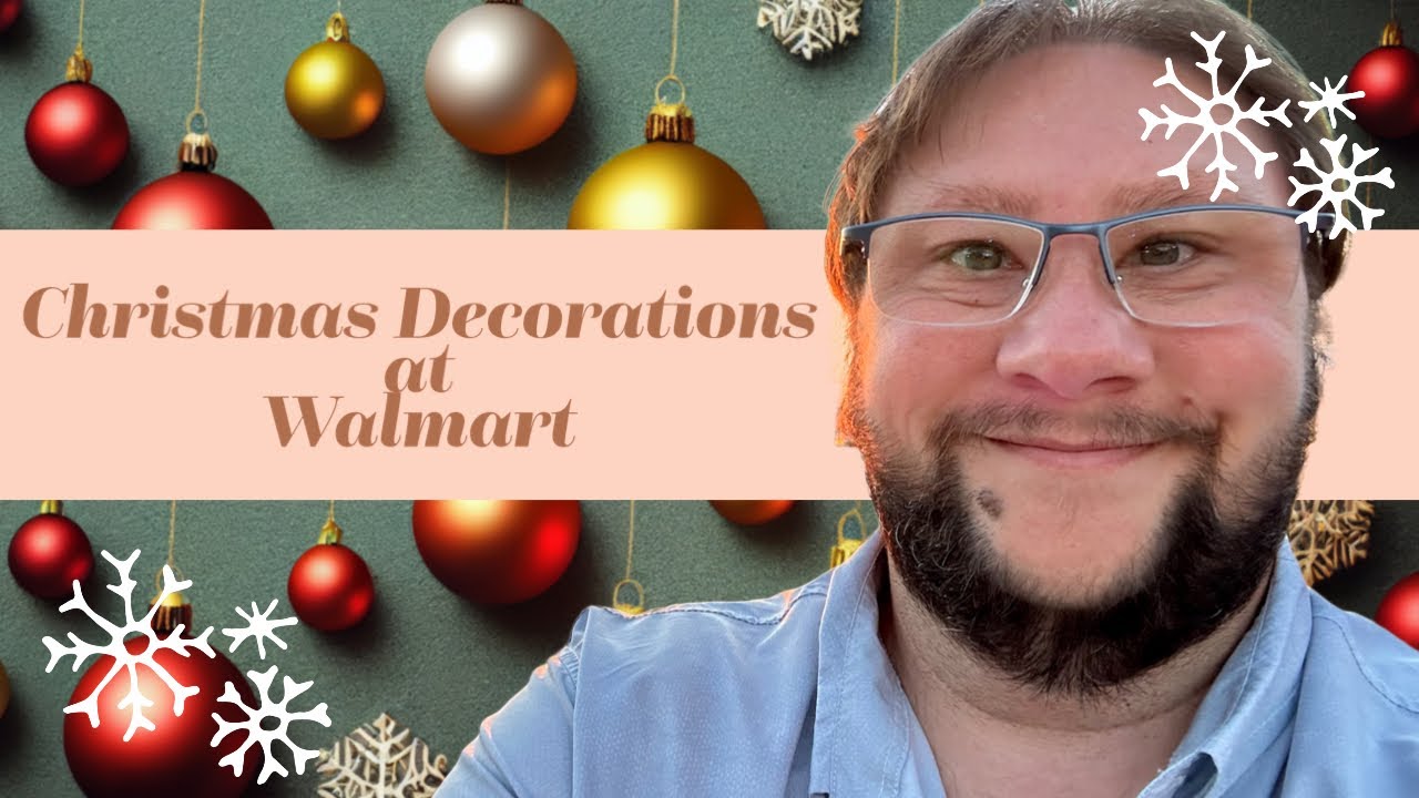 Checking out Christmas Decorations in Walmart YouTube