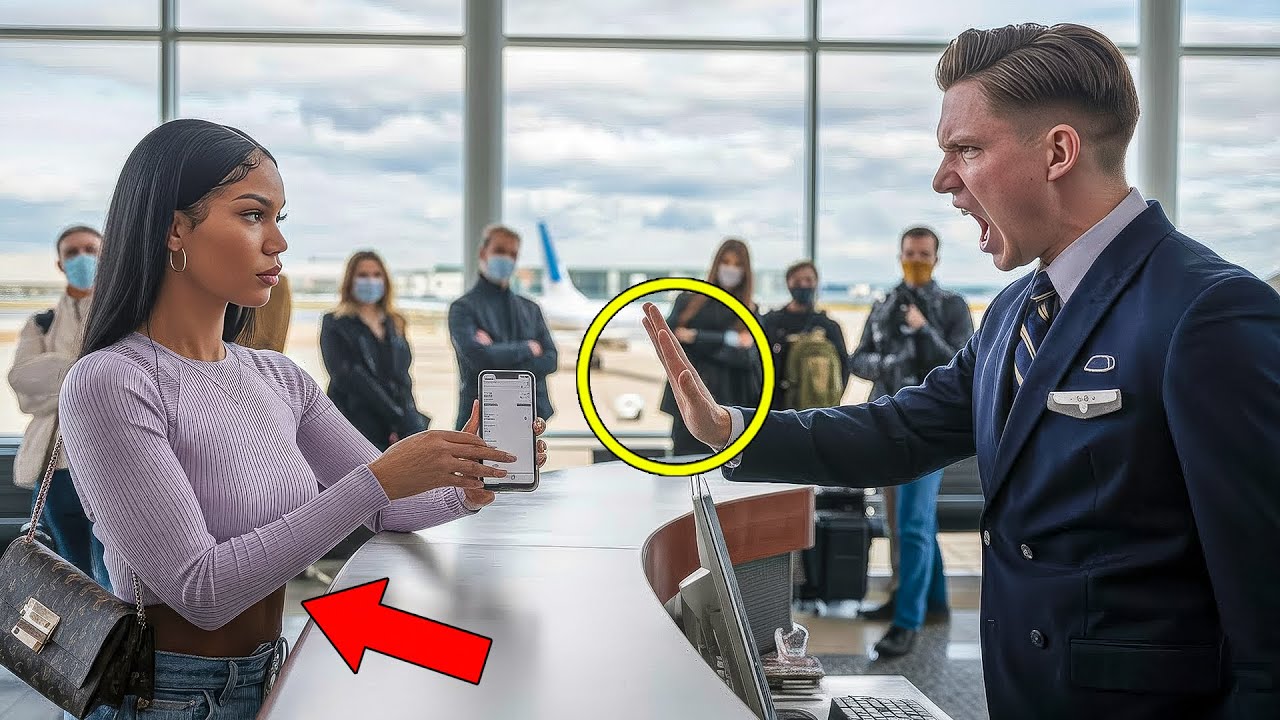 Члены экипажа отказали темнокожей женщине в приоритетном обслуживании при посадке — она подписала...