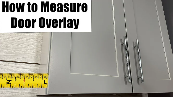 How to Measure Cabinet Door Overlay for Face Frame Cabinetry - DayDayNews