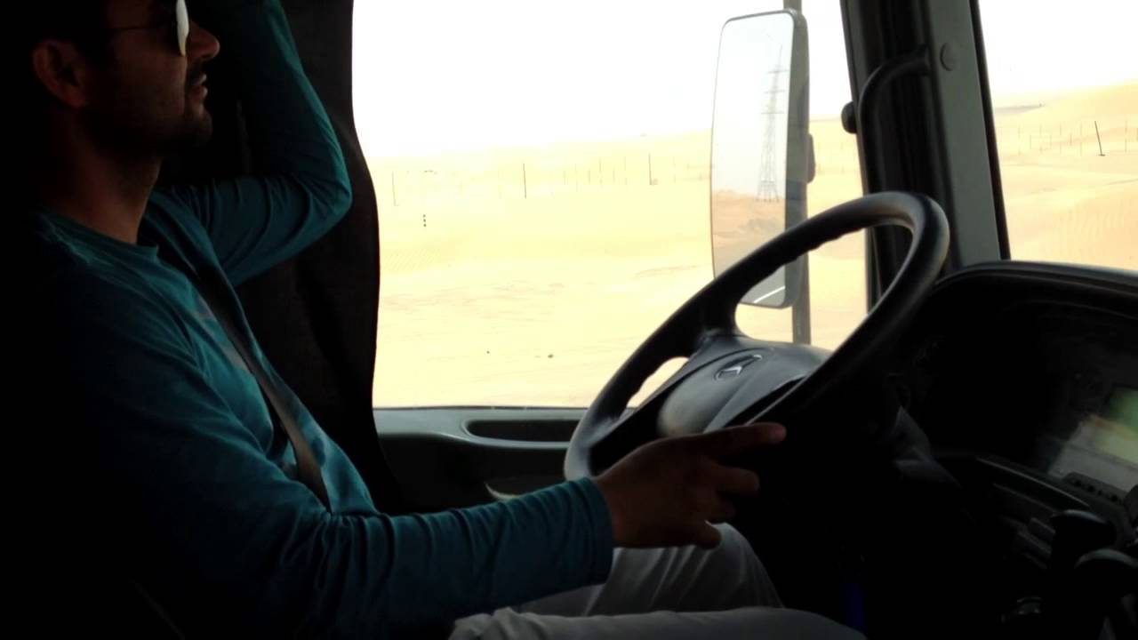 Dubai uae truck driver YouTube