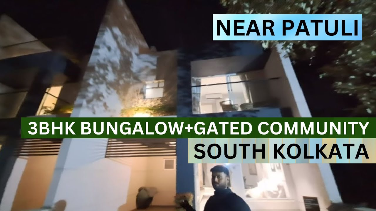 3Bhk Bungalow For Sale In South Kolkata Near Patuli📞8100293325 House