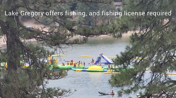 Lake Gregory Regional Park, Crestline, CA./ Waterp...