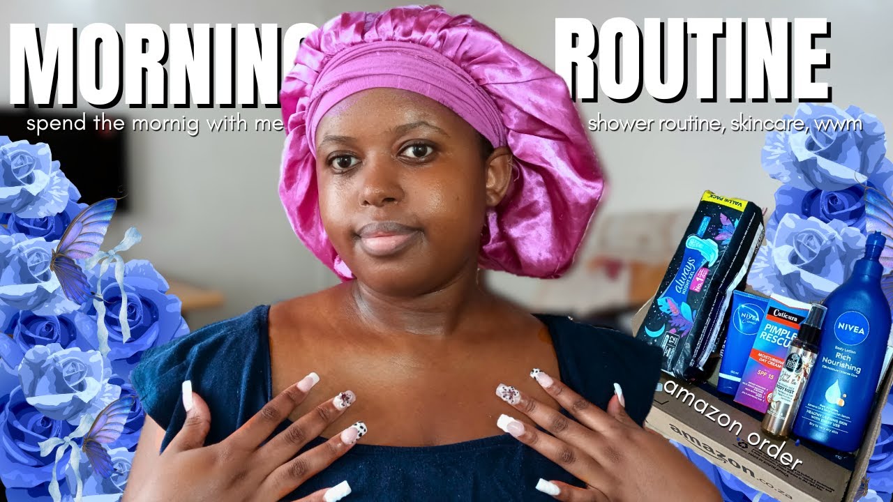 Grwm Routine Paper Daily Vlog: GRWM, Morning Routine, Amazon Haul & My New Computer | Self ...