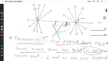 Lines and Angles Video 2 ( Axiom 5.1 and Theorem 5.1)