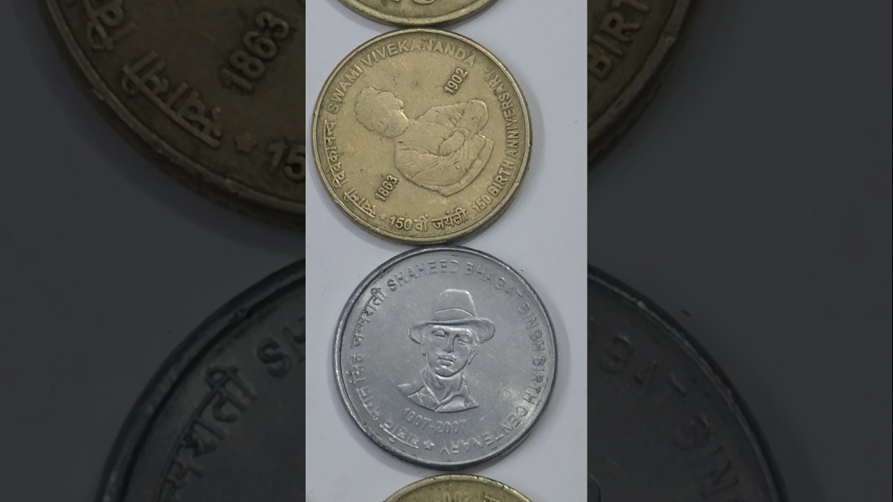 5 Rupees Indian Coins 🪙 | ₹5 Coin List Year Wise | Rare 5 Rs Coin Value 2025 | Old to New 5 Rupees