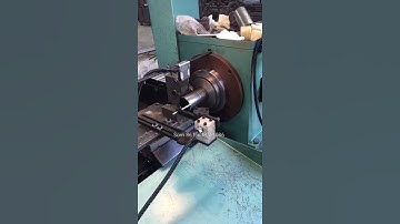 automatic pipe cutting and chamfering machine