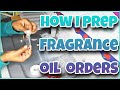 * HOW TO * Fragrance Oil Prep (Packaging Etsy Orders) - Ramadan Quarantine Vlog - Day 3