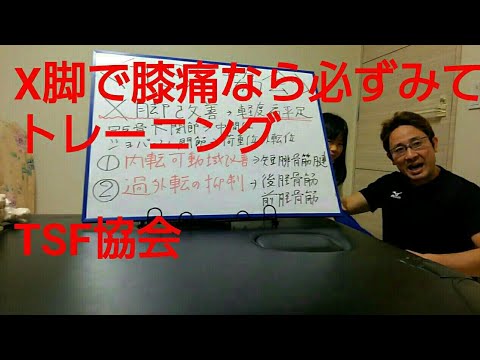 【X脚　改善】X脚で膝痛なら必ずしてほしいトレーニング！