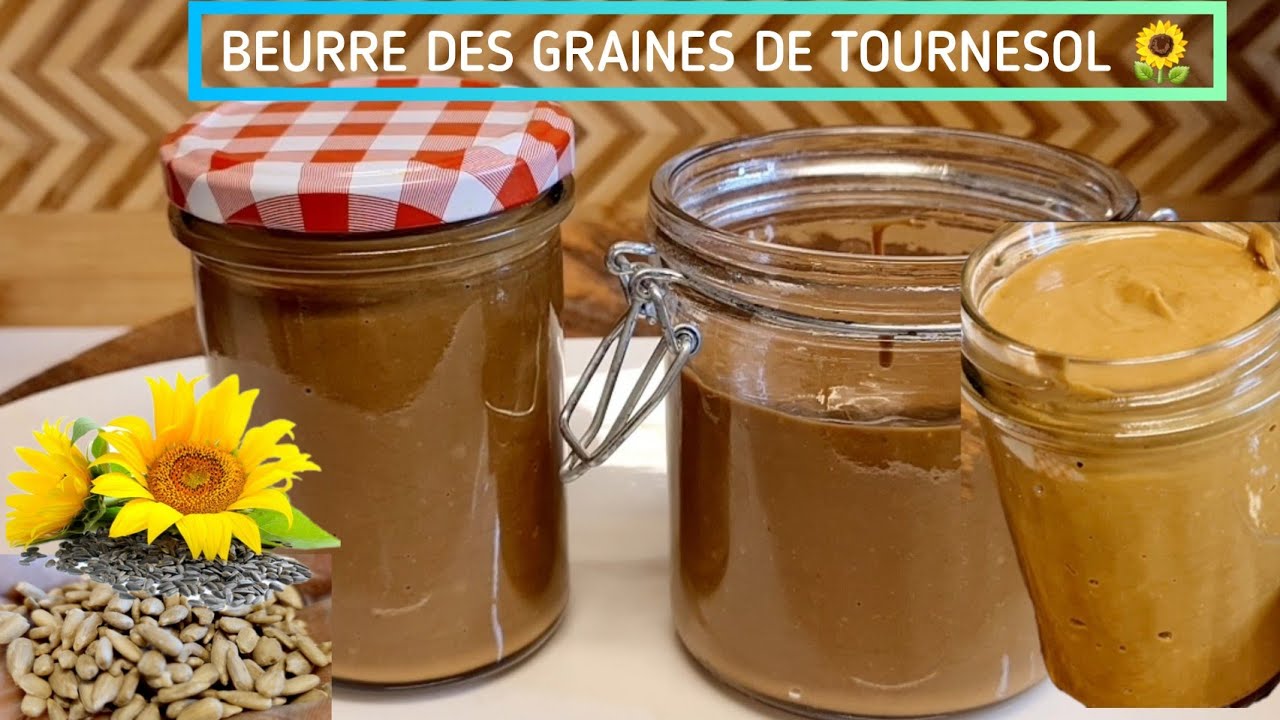Beurre De Graines De Tournesol: Comment Je Réalise Ma Pâte De Graine De Tournesol Sunflower Butter