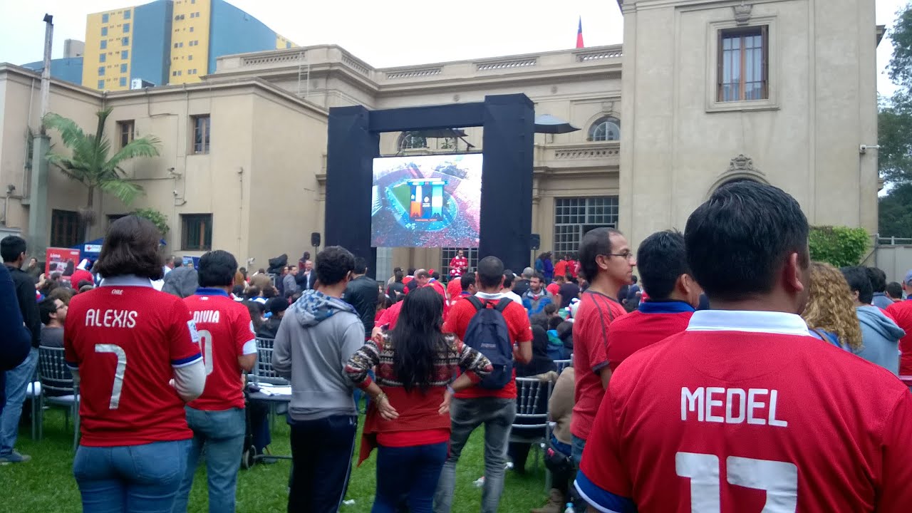 Reacción Final Copa América Chile 2015 en Lima Perú.