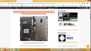 Qmax Q20 Firmware Hang On Logo Done Flash File MT6580 Stock Rom