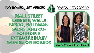 Lisa DeCarlo & Lisa Shalett on Finding Purpose and Co-Founding Extraordinary Women on Boards