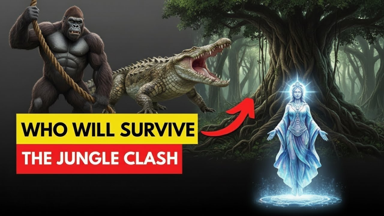 Kong vs  Primeval Crocodile Prison of Goddess Mama Cocha